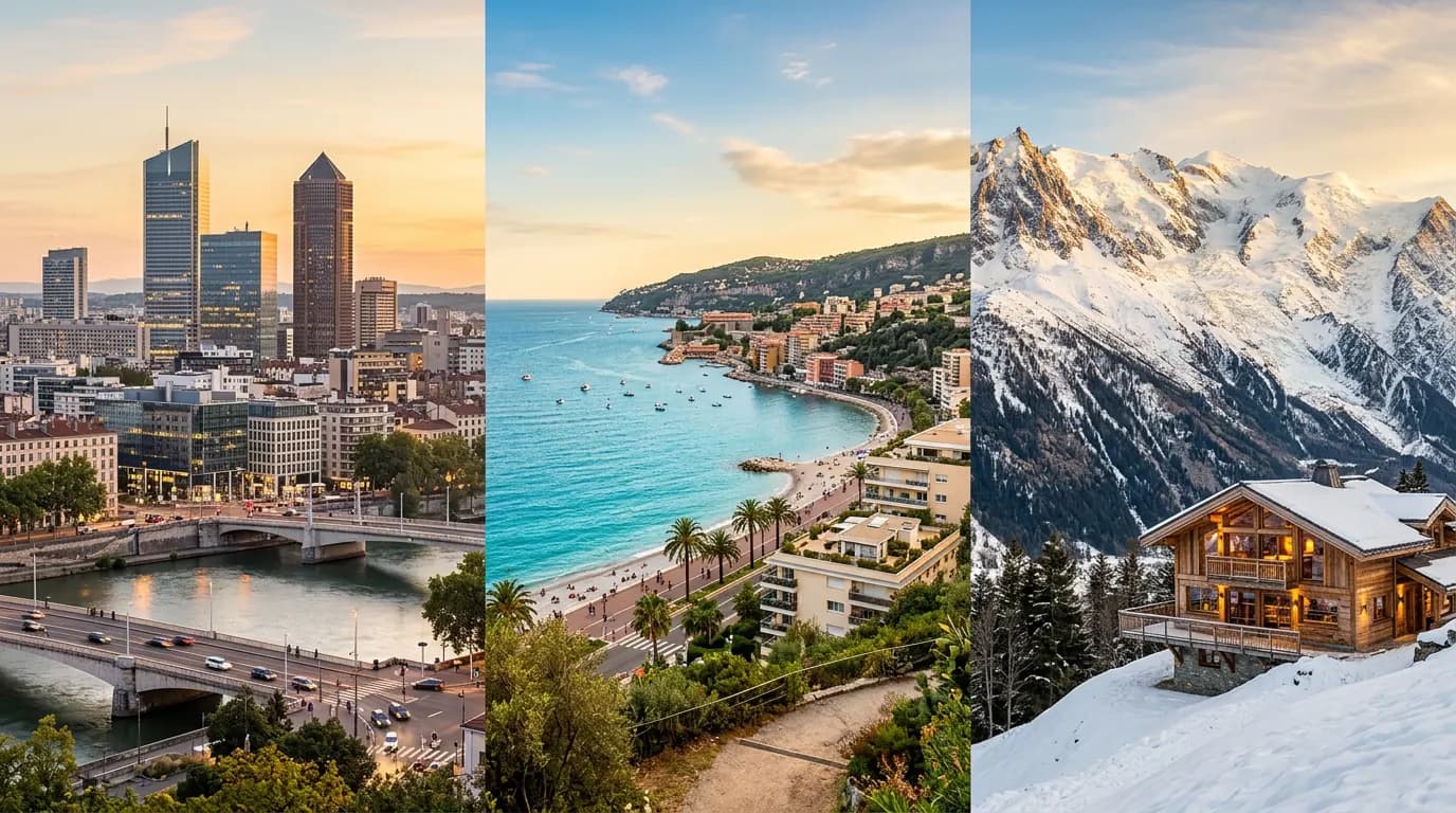 Ville, mer et montagne : trois cadres de vie pour un achat neuf