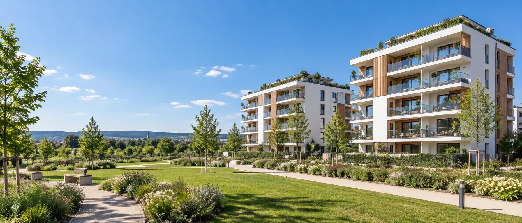 Résidence neuve, exemple de programme immobilier neuf